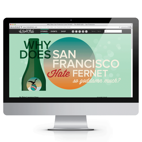 why does san francisco love/hate fernet