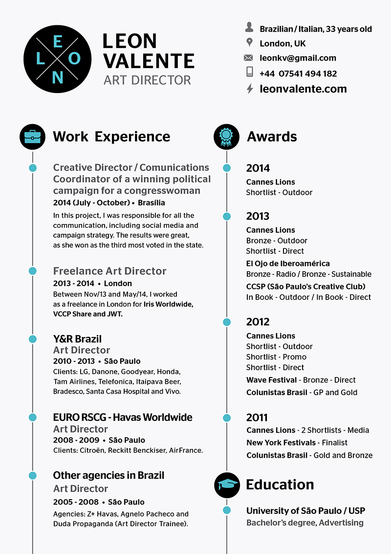 art directors resumes
