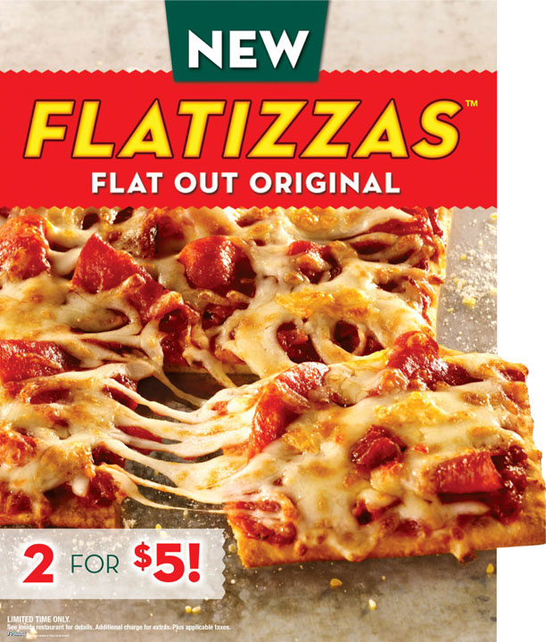 subway flatizzas christine lawson art director for print web